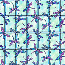 Fancy Glass Cotton Fabric Collection 29 dragon flies