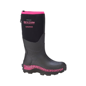 Drysod boot with pink trim