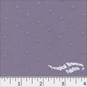 Embossed Swiss Dot Polyester Knit Fabric 32323 dusty lavender