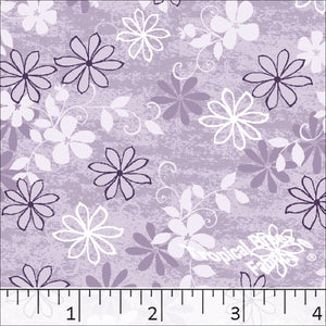 Dusty Lavender, Standard Weave Poly Cotton Dress Fabric 6195