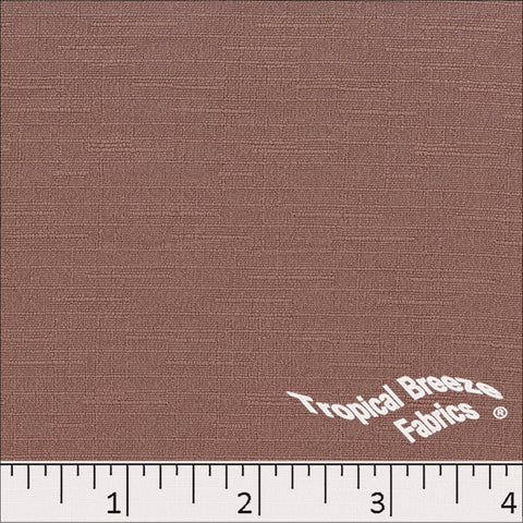 dusty rose, Linen Look Solid Polyester Fabric 072610