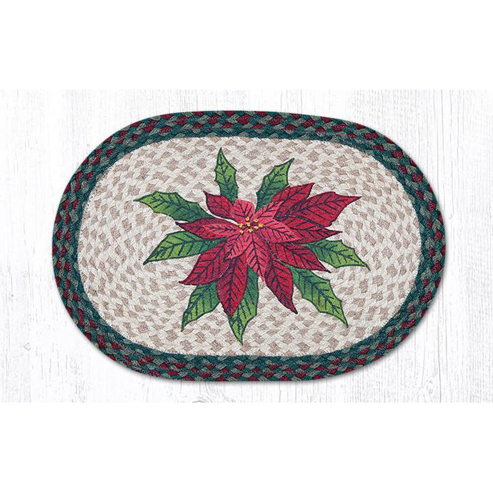 Poinsettia placemat