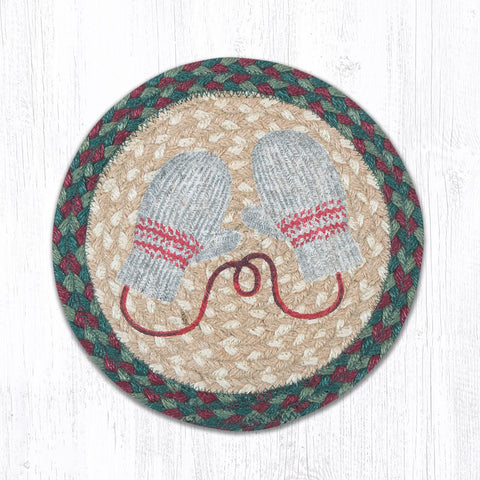Winter mittens coaster