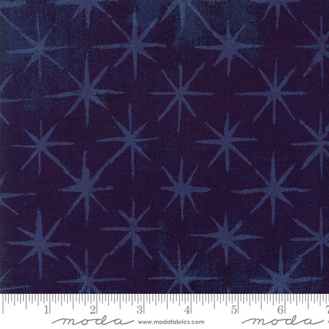 Eggplant Seeing Stars Moda quilt fabric