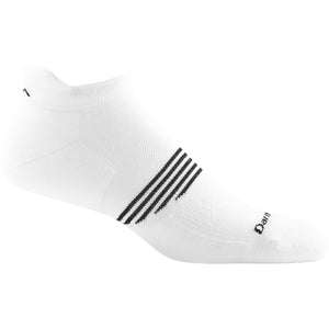 White no-show Darn Tough sock for men