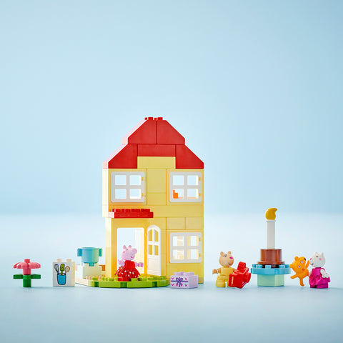 LEGO Duplo Peppa Pig Birthday House Toddler Toy 10433