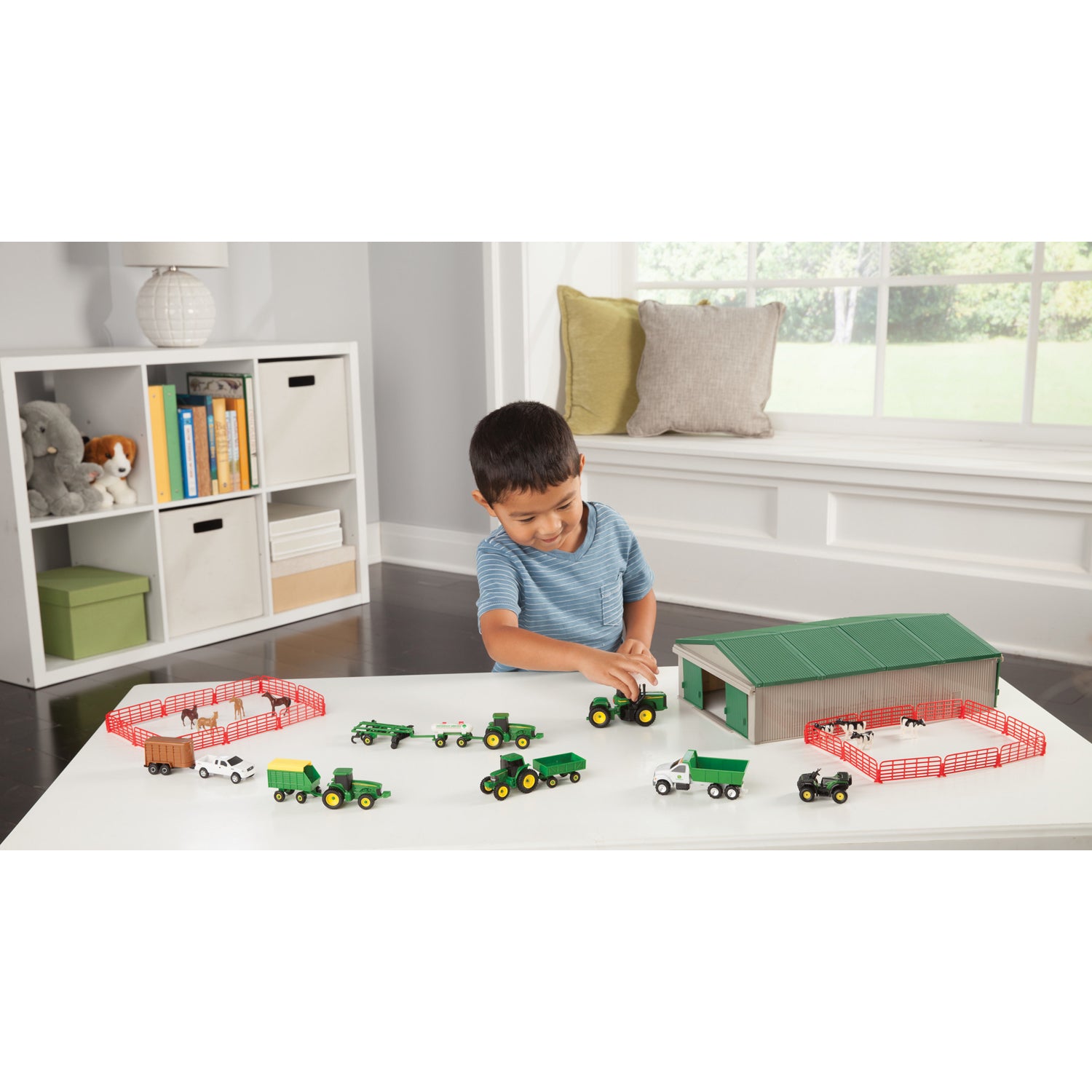 開店祝い 1:64 Deere John Ertl Tomy 70 Good's – 46276A Set Farm Piece ミュージシャン