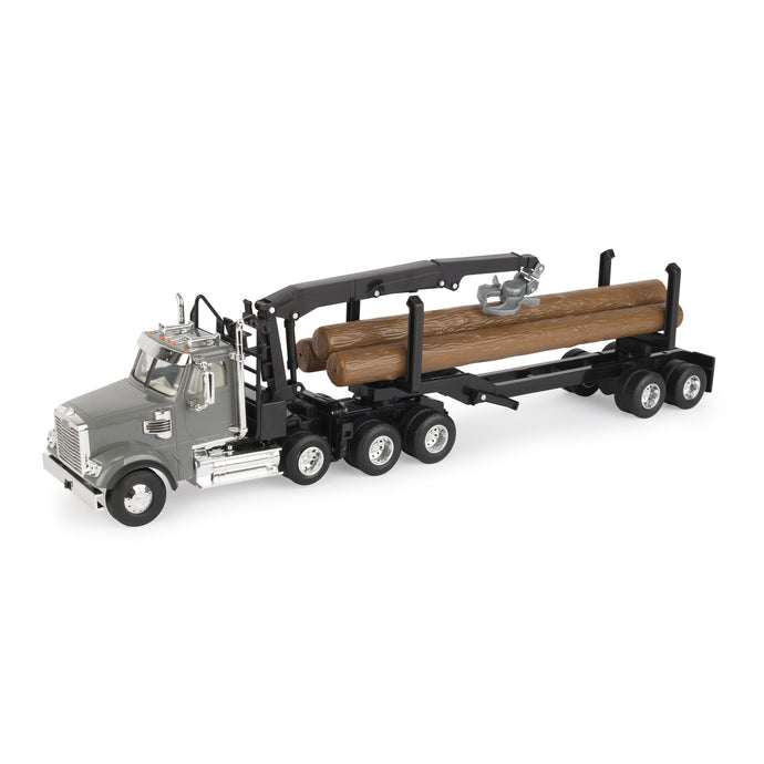 1:32 Freightliner 122SD Logging Truck & Trailer 46702