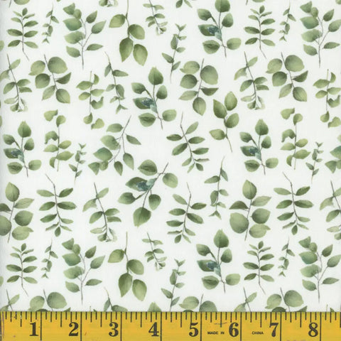 eucalyptus, Kezia Barble Polyester Fabric 1370