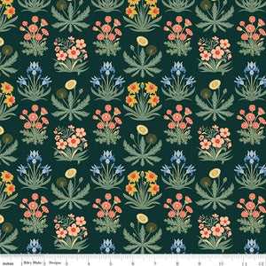 Wanderlust Collection Morning Meadow Cotton Fabric C15471 evergreen