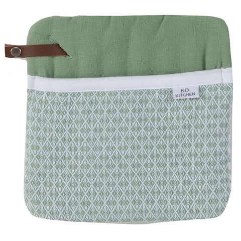 Green pocket mitt