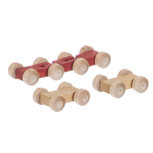 Extra wooden cars for mini car roller