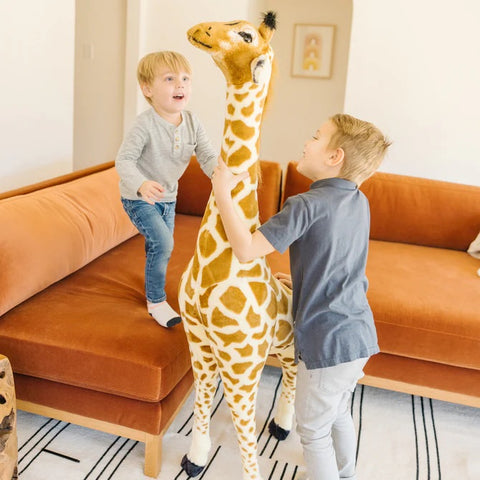 Lifelike Giraffe Stuffed Animal Plush Toy 51044