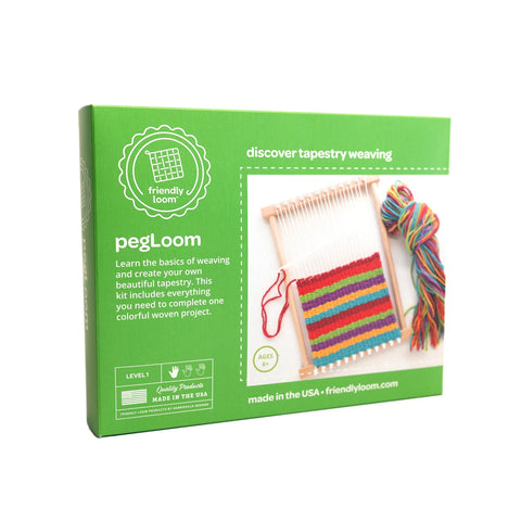 Friendly Loom peg loom package