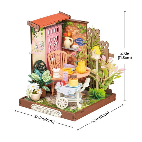 Fancy Tea Yard DIY Miniature House DS038