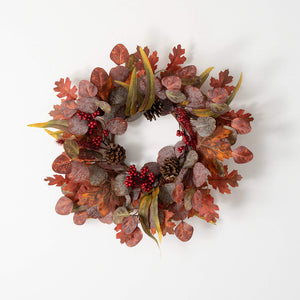 Leaf & Pinecone Ring FA6