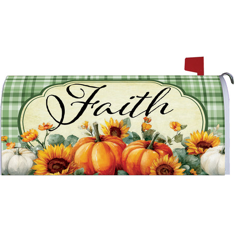 Faith Family Fall mailbox makeover