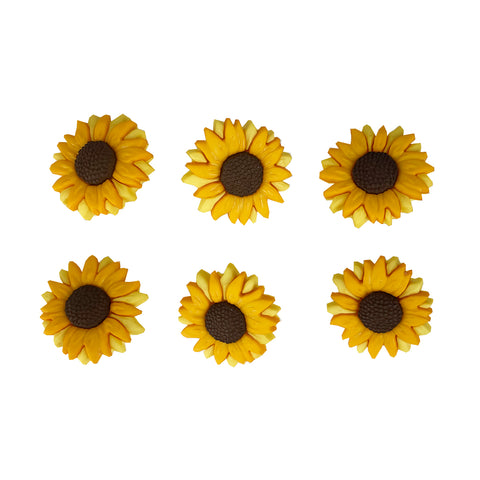 Sunflower buttons