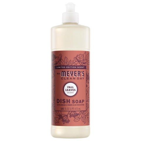 Fall leaves liquid dish soap