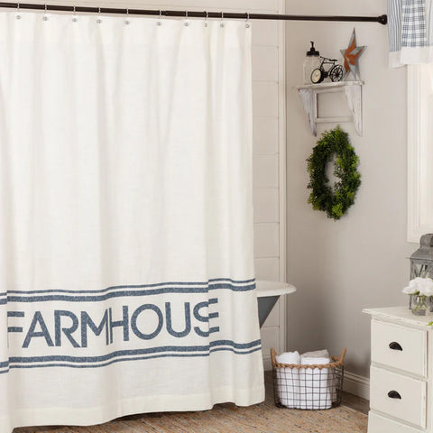 Farmhouse Shower Curtain 61662