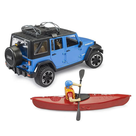 1/16 Jeep Wrangler Rubicon Unlimited with Kayak and Kayaker 2529