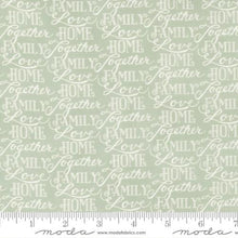 Happiness Blooms Collection Words of Love Cotton Fabric fern