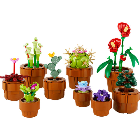 finished, LEGO Icons Tiny Plants Flowers Botanical Set 10329