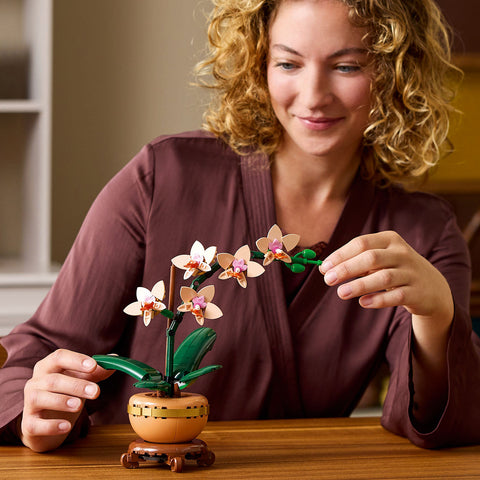 finsihed, LEGO Botanicals Mini Orchid Building Set 10343