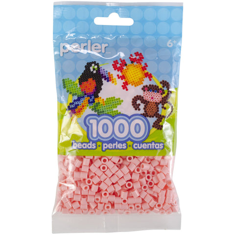 Flamingo pink beads