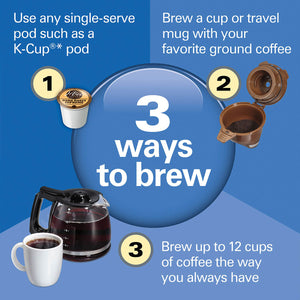 FlexBrew Trio Coffee Maker 49902 3 ways to brew