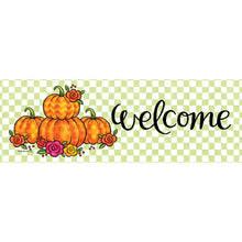 Fall and Winter Signature Signs floral pumpkins