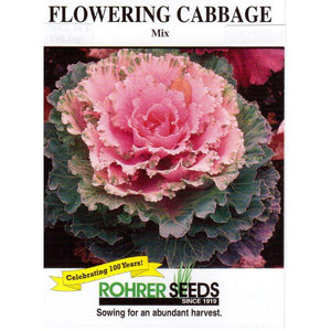 Flowering Cabbage mix seed pack