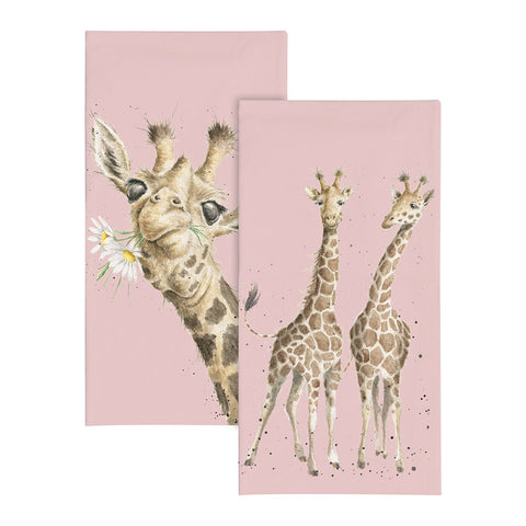 Flowers Giraffe Pocket Tissues