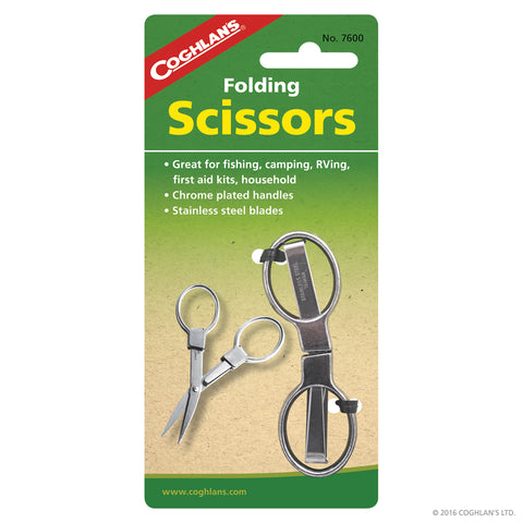 Folding scissors