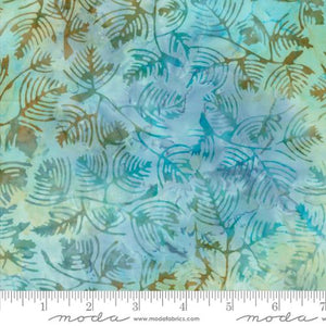 Blue Ridge Batiks Cotton Fabric 4367 foliage