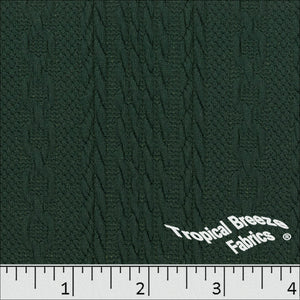 forest green, Sweater Knit Fabric 32541