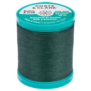 Forest green extra strong thread