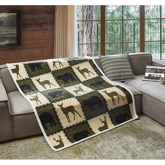 Verdant Forest Throw