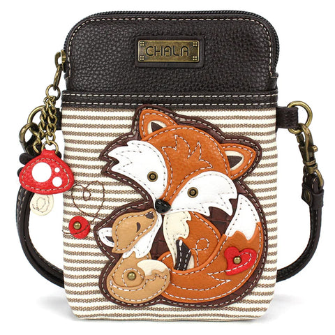 fox, Cellphone Crossbody Bags 827