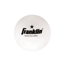 Franklin 40mm 1 Star White Table Tennis Balls 6-pack 57113
