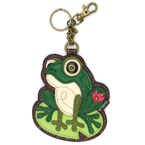 frog, Key Fob Coin Purse 806