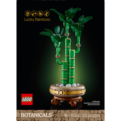 front LEGO Botanicals Lucky Bamboo Building Set 10344