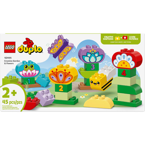 front-LEGO Duplo Town Creative Garden & Flowers Building Toy 10444