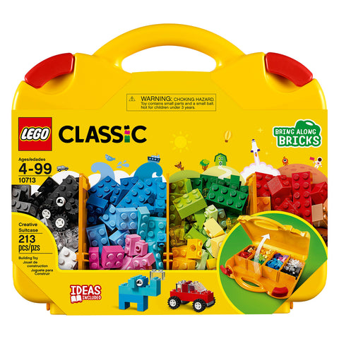 front, LEGO Classic Creative Suitcase Building Kit 10713
