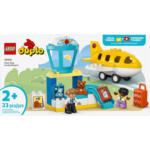 front, LEGO Duplo Town First Time at the Airport 10443