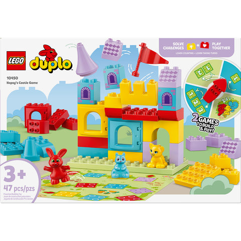 front, LEGO Duplo Hopsy�s Castle Game Building Toy 10450