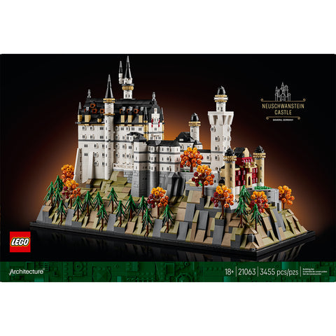 front, LEGO Architecture Neuschwanstein Castle 21063