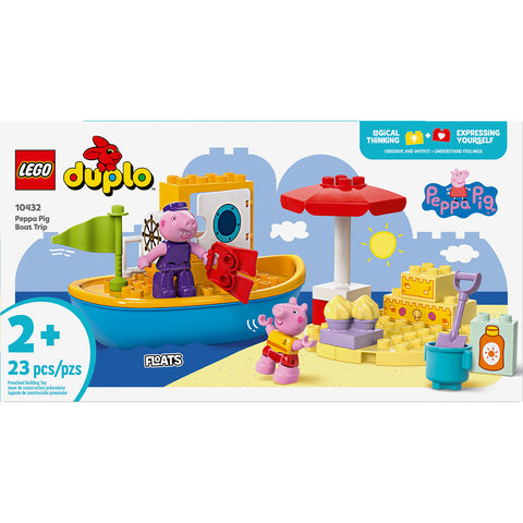front, LEGO Duplo Peppa Pig Boat Trip Playset 10432