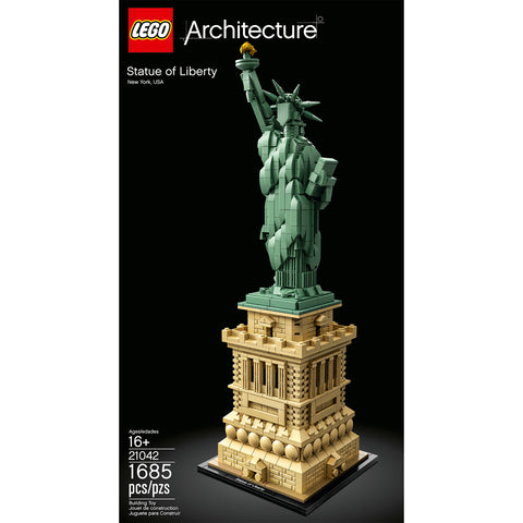 front, LEGO Architecture Statue of Liberty Building Kit 21042 