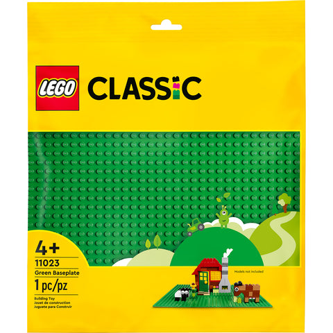 front-LEGO Classic Green Baseplate 11023